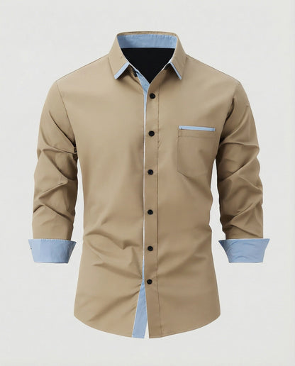 Camicia Uomo Business Collo Kent Classica