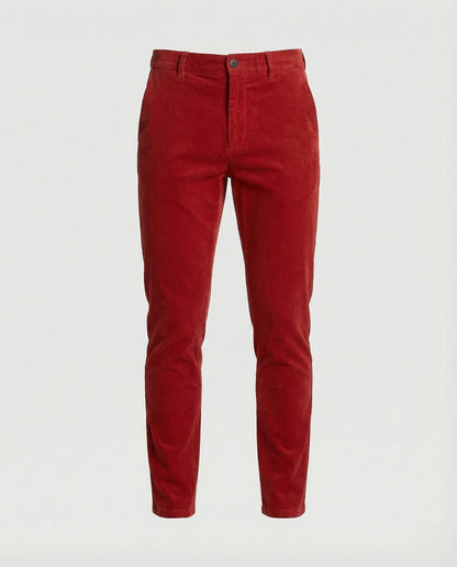 Pantaloni Uomo Slim Fit con Elastico in Vita