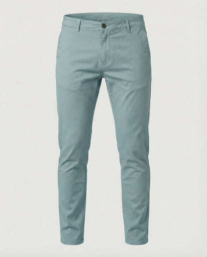 Pantaloni Chino Uomo Slim Fit Moderni