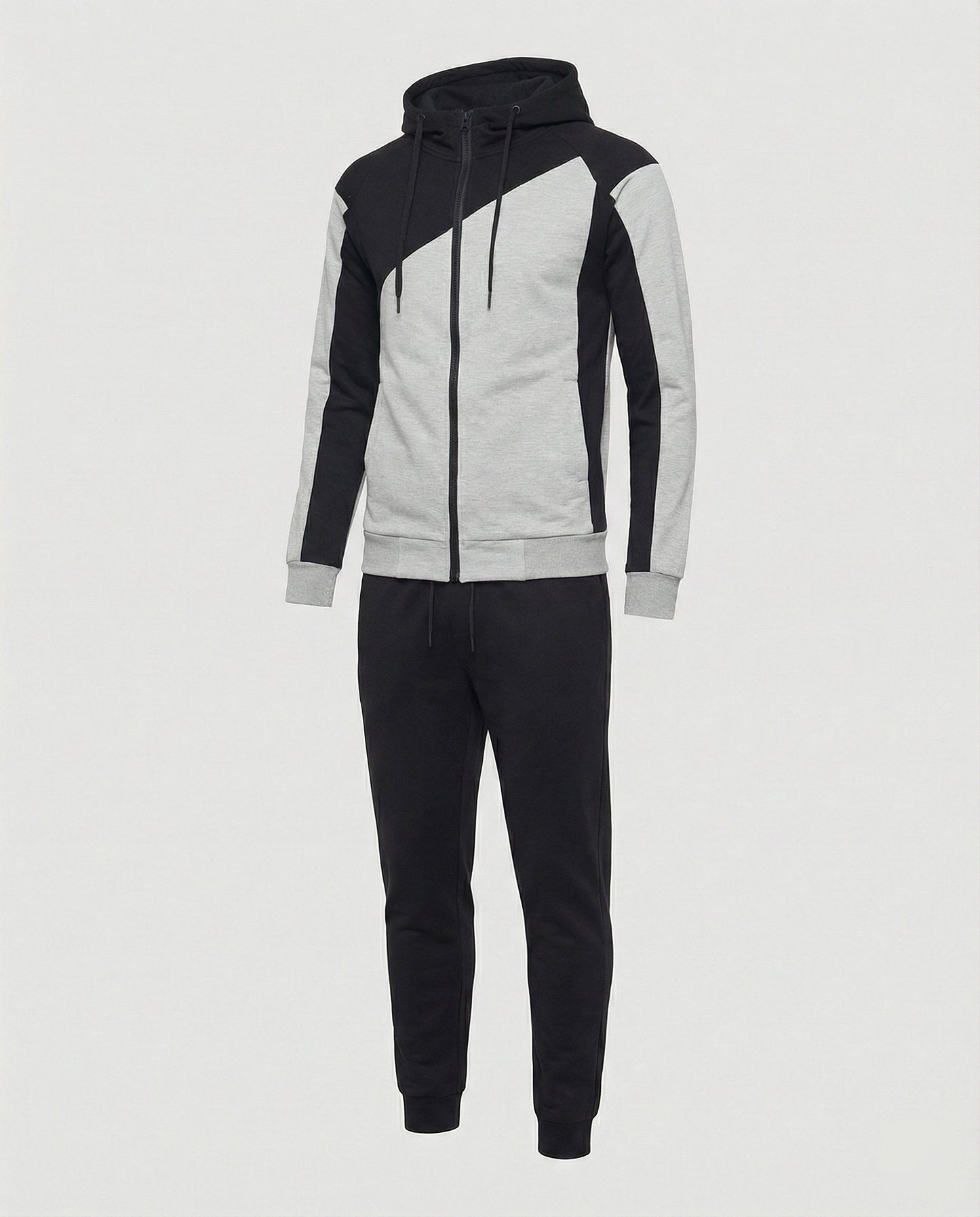 Tuta Jogging Uomo con Cappuccio Slim Fit