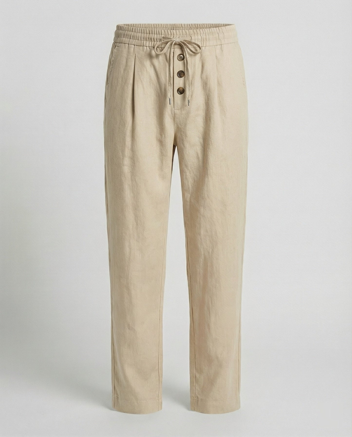 Pantaloni Uomo Lino Leggeri e Traspiranti