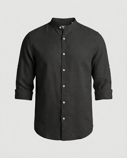 Camicia Uomo Collo Alto Regular Fit - Brentozzi