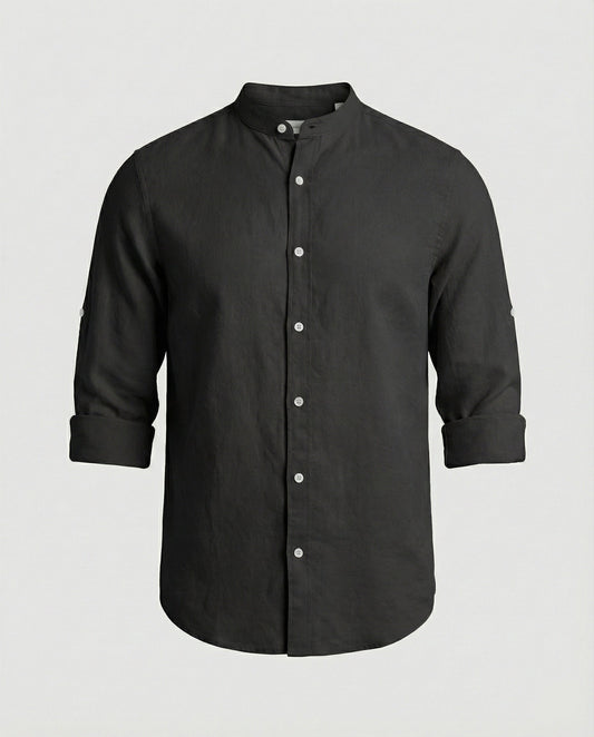 Camicia Uomo Collo Alto Regular Fit - Brentozzi