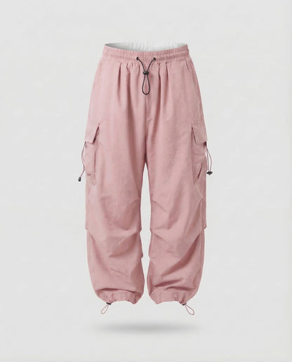 Pantaloni Cargo Donna Leggeri Vestibilità Ampia