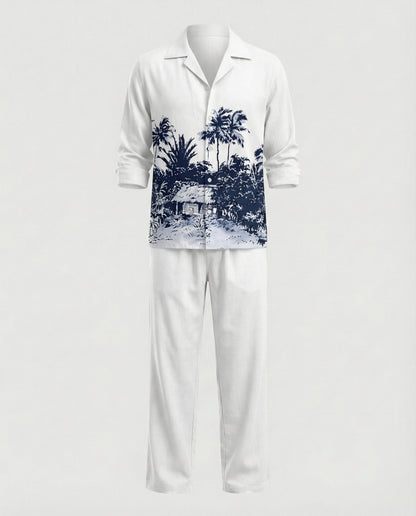 Completo Uomo in Viscosa Casual Comodo