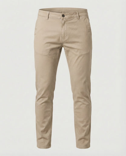 Pantaloni Chino Uomo Slim Fit Moderni