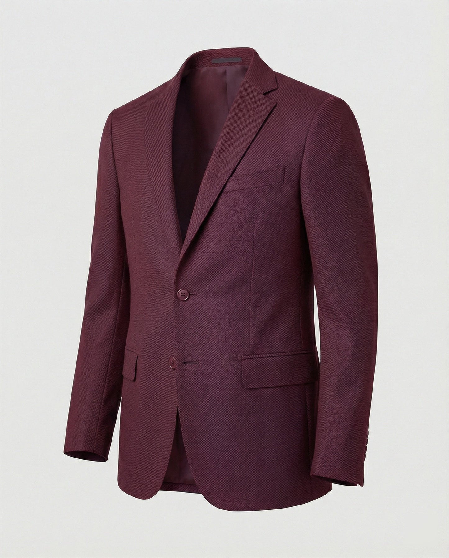 Blazer Uomo in Tessuto Strutturato Classico