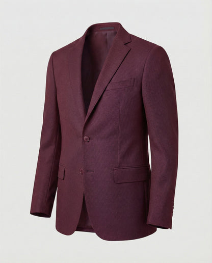 Blazer Uomo in Tessuto Strutturato Classico