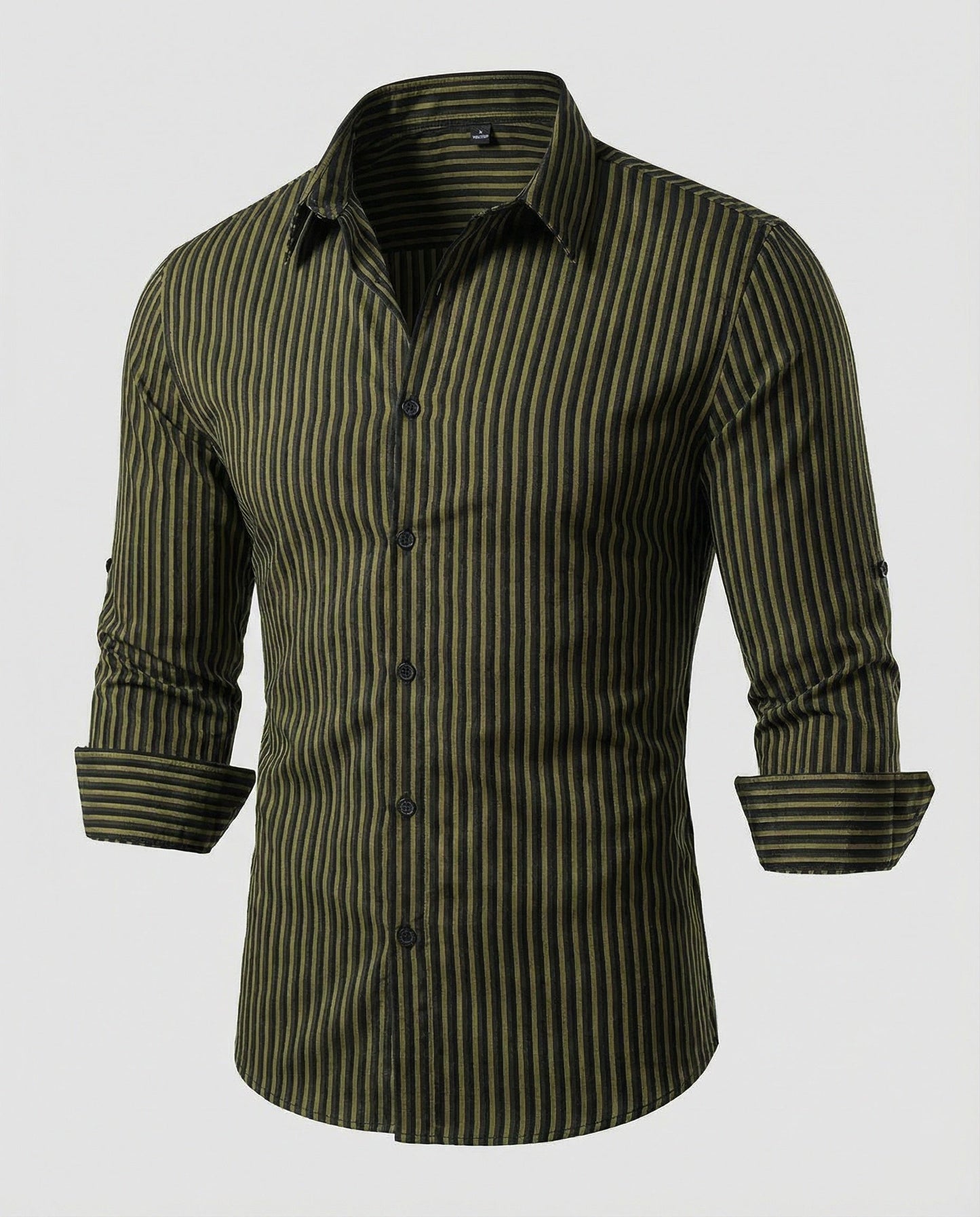 Camicia Uomo Slim Fit a Righe