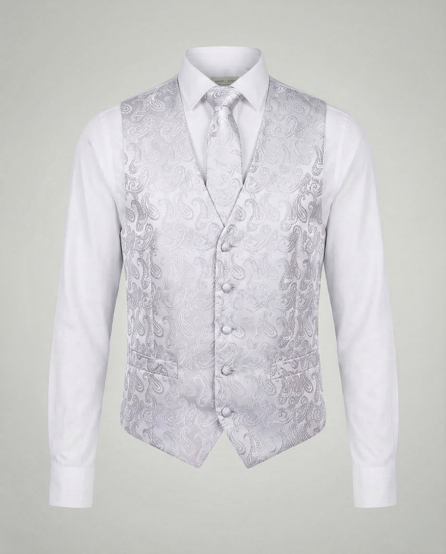 Gilet Uomo Fantasia Paisley Classico