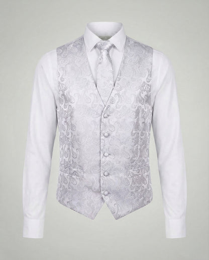Gilet Uomo Fantasia Paisley Classico