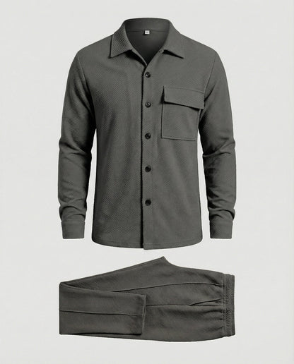 Cardigan Uomo con Design a Struttura Regular Fit