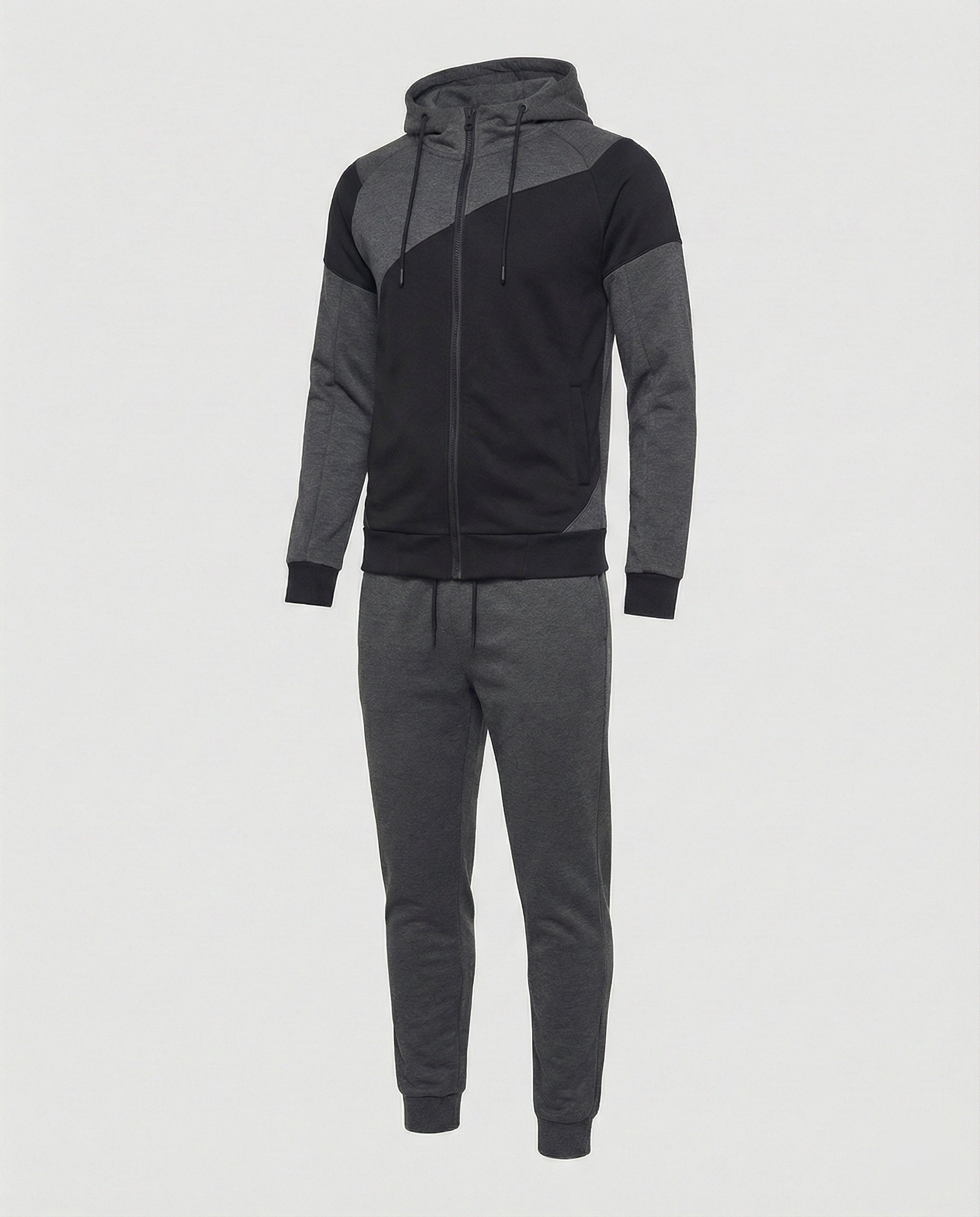 Tuta Jogging Uomo con Cappuccio Slim Fit - Brentozzi