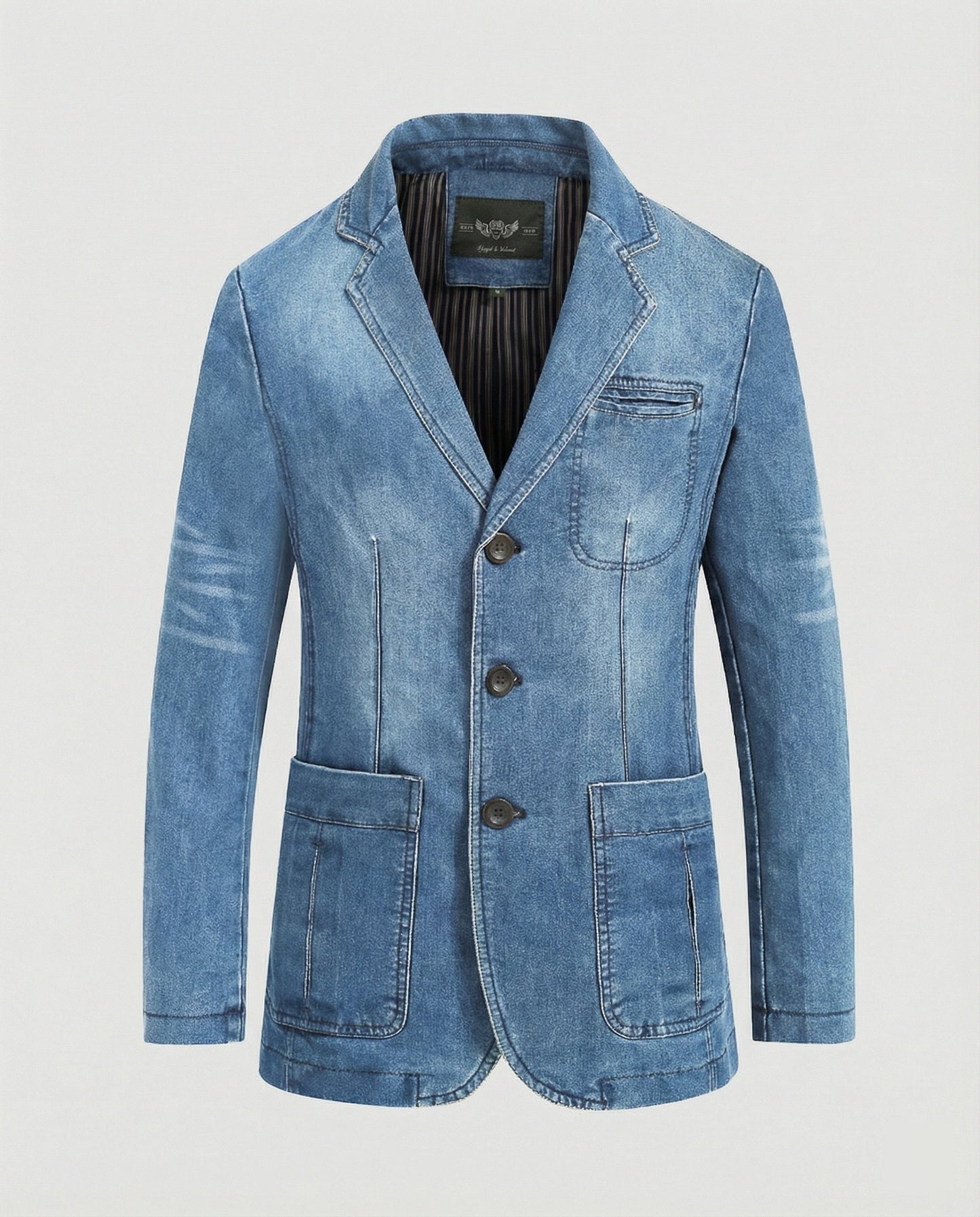 Blazer Uomo Sfoderato Taglio Classico