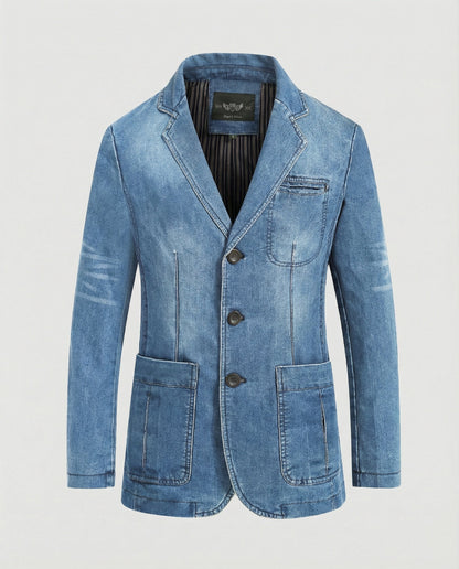 Blazer Uomo Sfoderato Taglio Classico