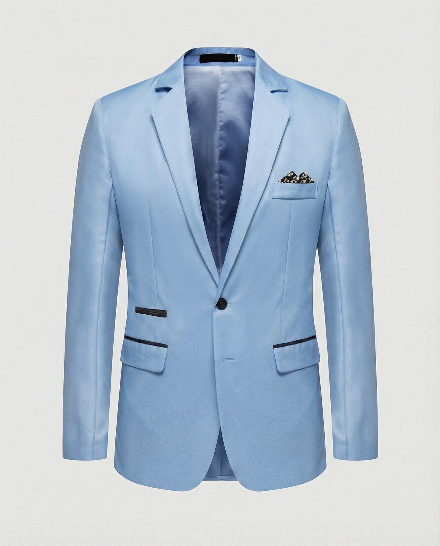 Giacca Uomo Satinata Elegante Slim Fit
