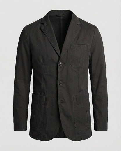 Blazer Uomo Cotone Vestibilità Comoda
