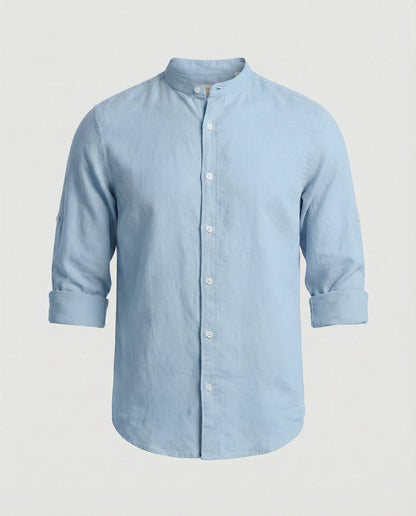 Camicia Uomo Collo Alto Regular Fit