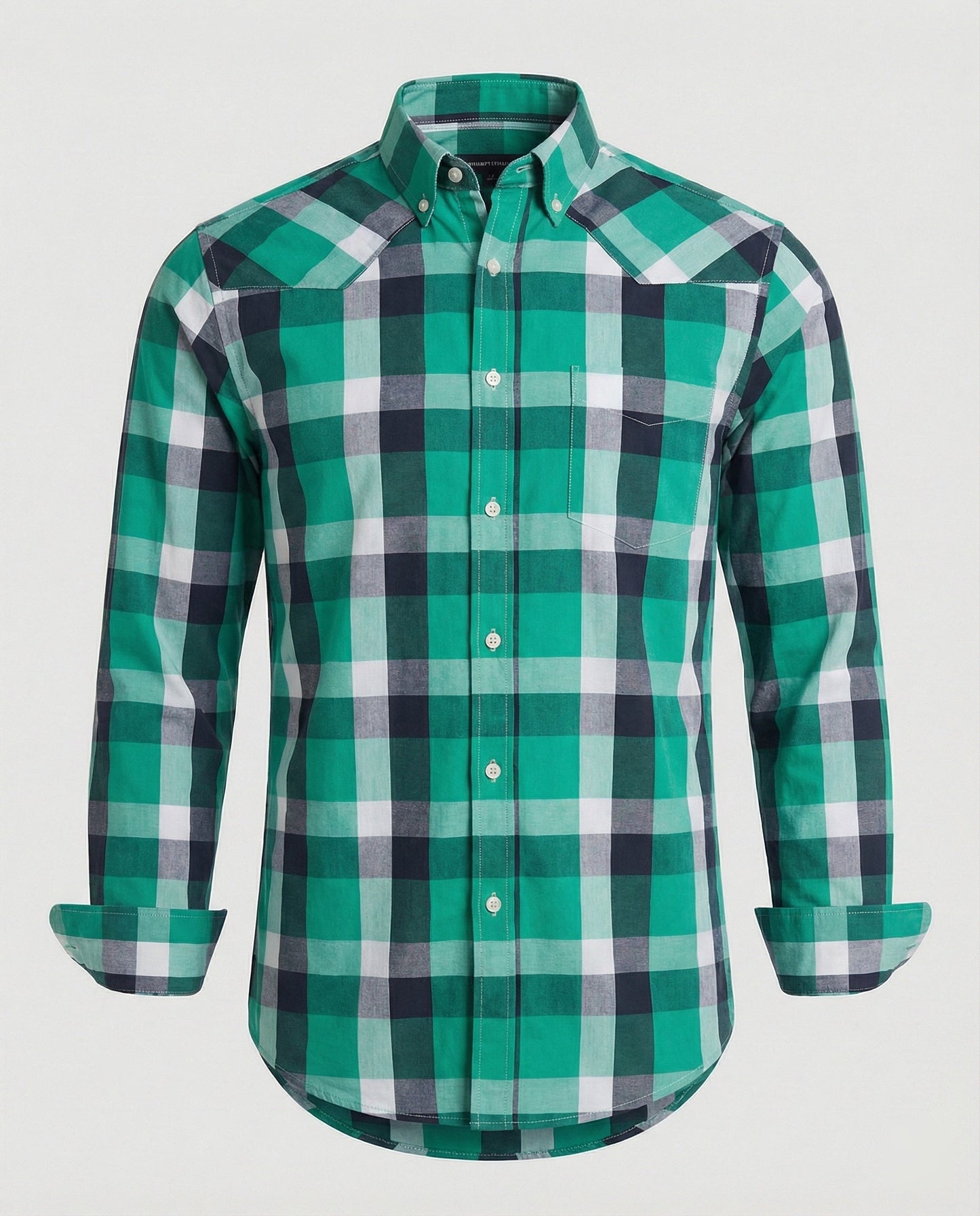 Camicia Uomo Flanella Manica Lunga Quadri