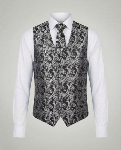 Gilet Uomo Fantasia Paisley Classico