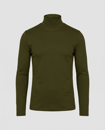 Maglione Uomo Dolcevita in Lana Morbido