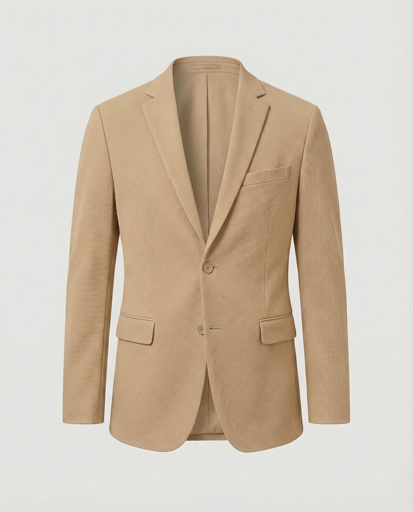 Blazer Uomo in Tessuto Strutturato Classico