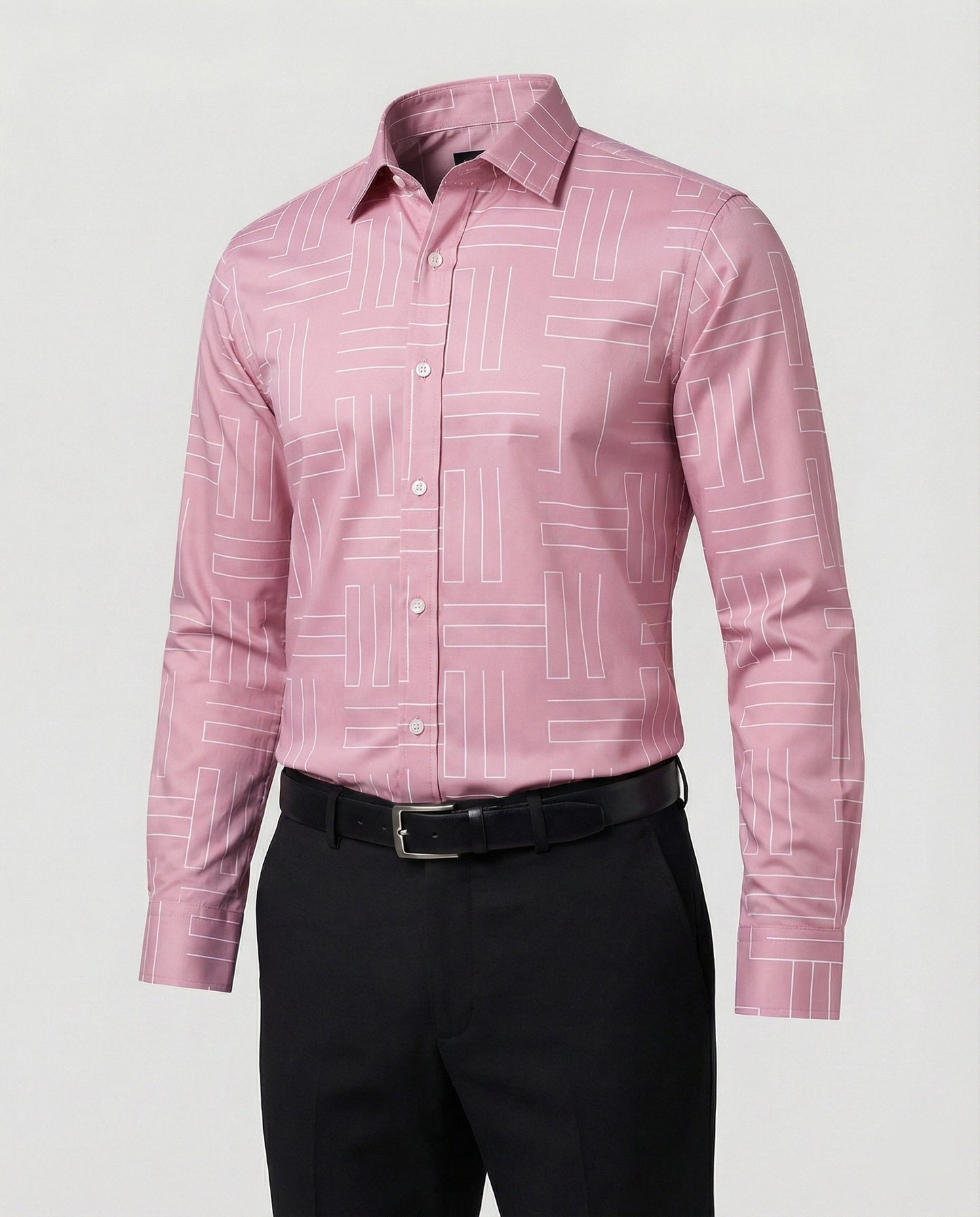 Camicia Uomo Business Collo Squadrato Slim Fit - Brentozzi