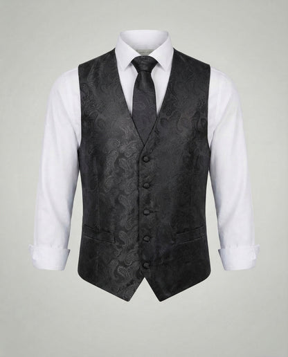 Gilet Uomo Fantasia Paisley Classico