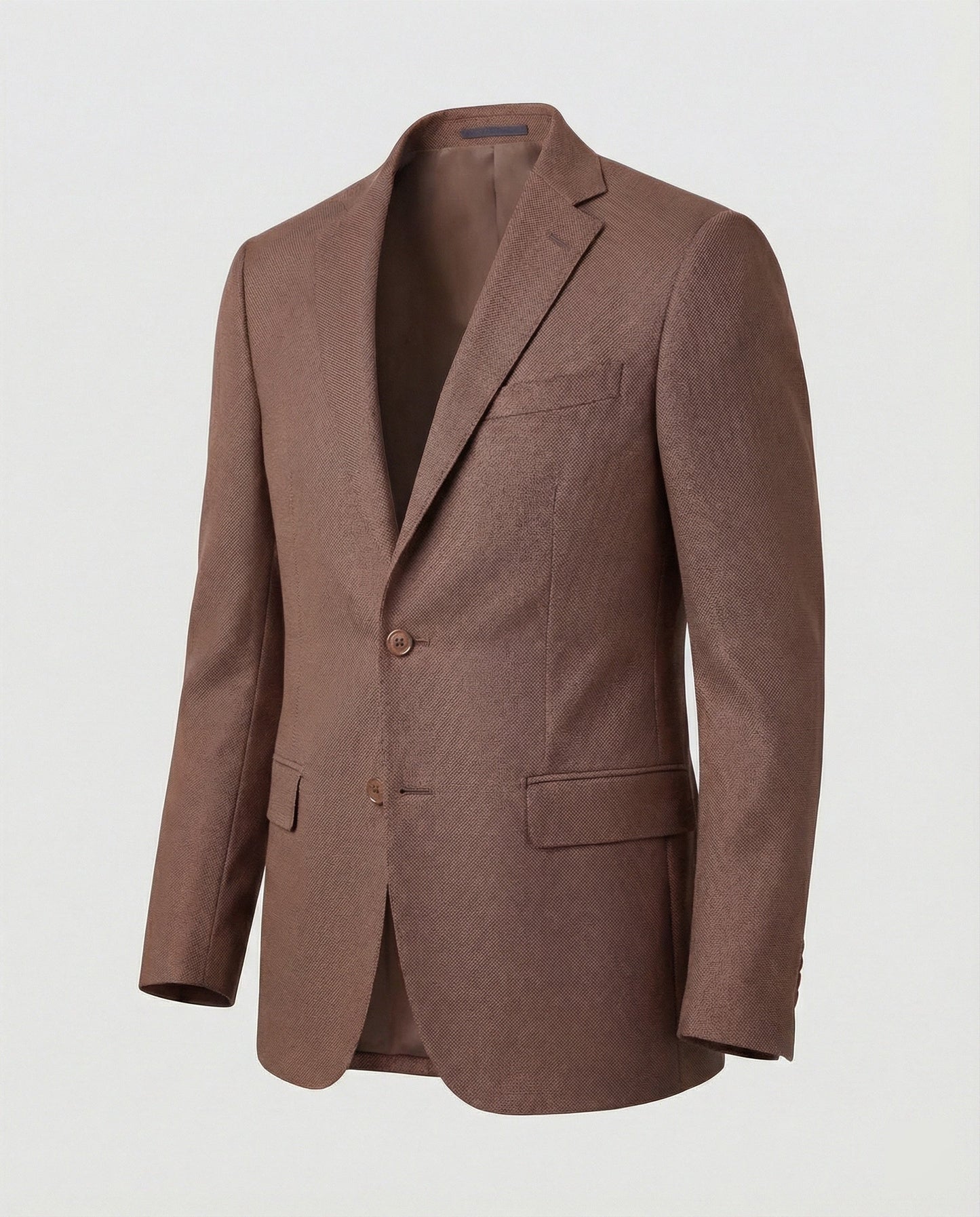 Blazer Uomo in Tessuto Strutturato Classico