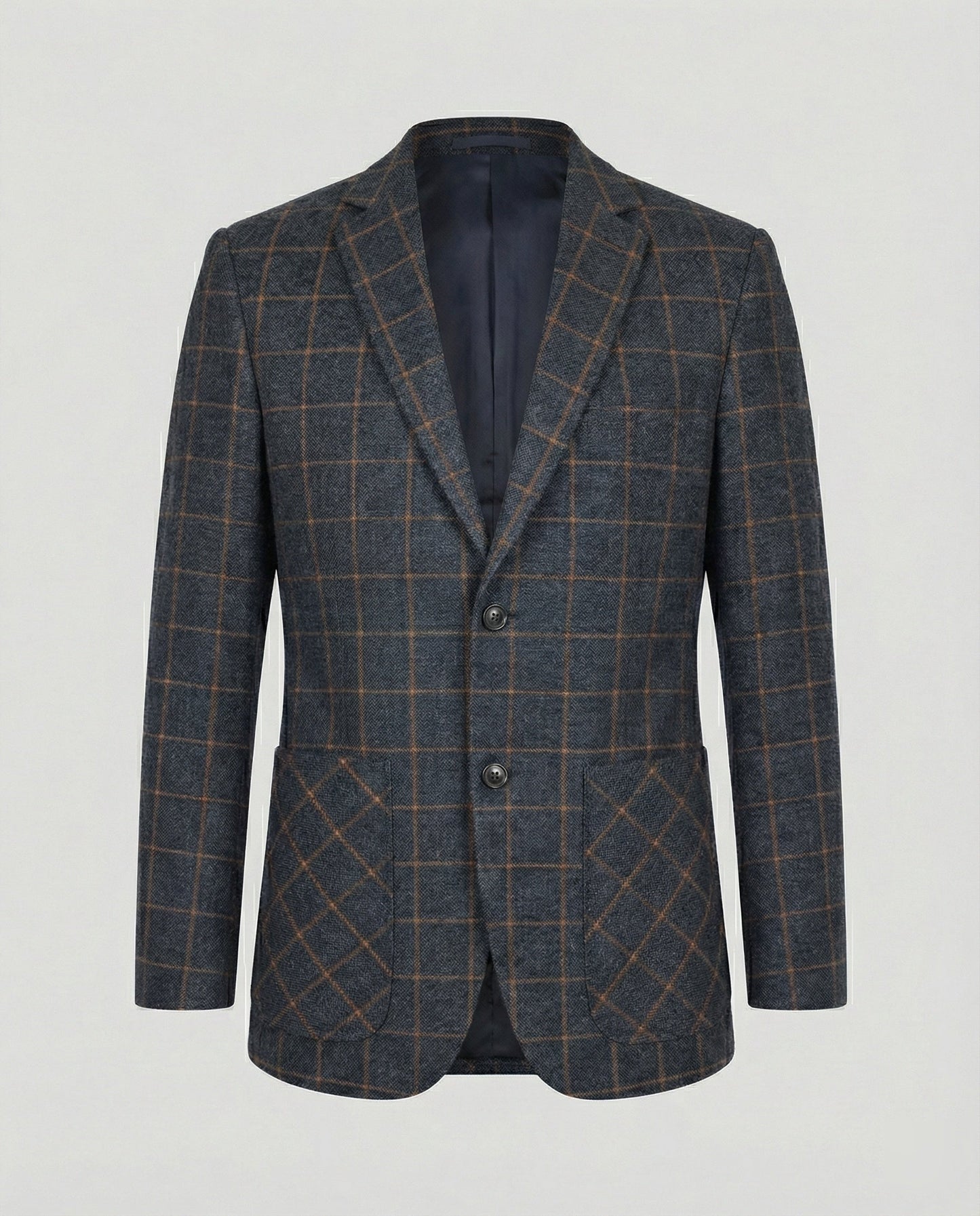 Giacca Uomo Business Slim Fit Fantasia Quadri