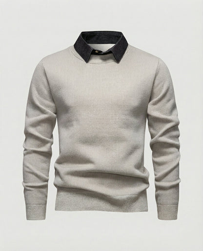 Maglione Uomo in Maglia Sottile Classico
