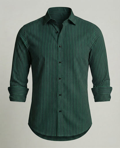 Camicia Uomo Slim Fit a Righe
