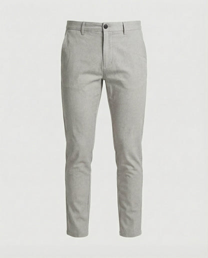 Pantaloni Uomo Slim Fit con Elastico in Vita