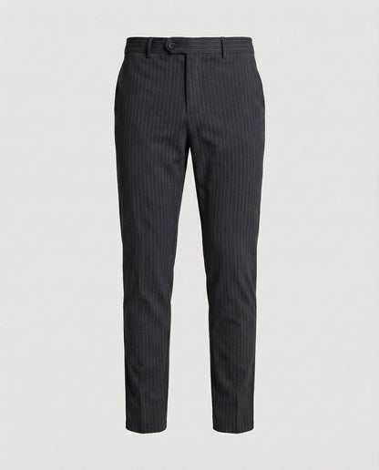 Pantaloni Uomo Eleganti Nadelstreifen con Stretch Slim Fit