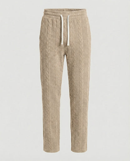 Pantaloni Uomo Tempo Libero Elastico Vita Comoda