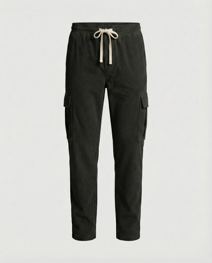 Pantaloni Cargo Uomo con Vita Elastica