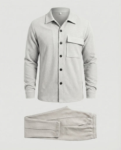 Cardigan Uomo con Design a Struttura Regular Fit
