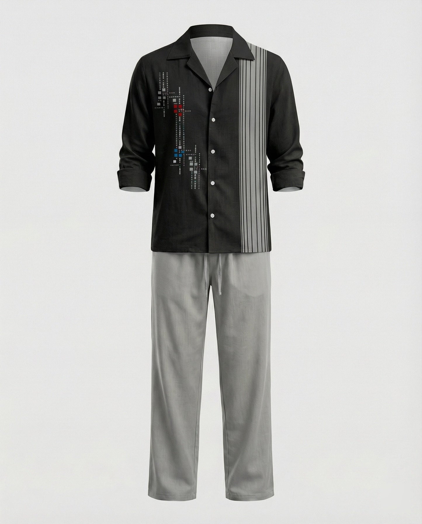 Completo Uomo in Viscosa Casual Comodo