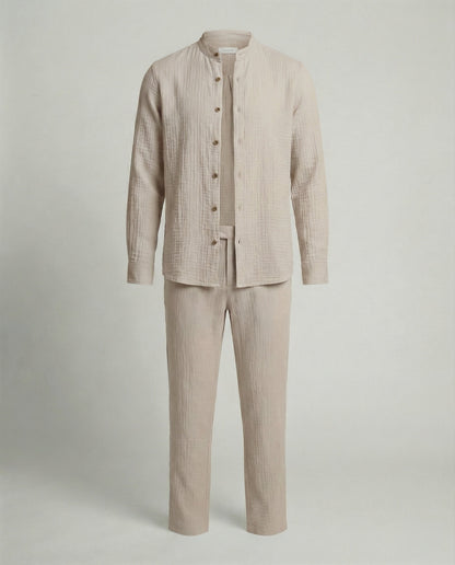 Completo Uomo Lino Leggero Vestibilità Casual