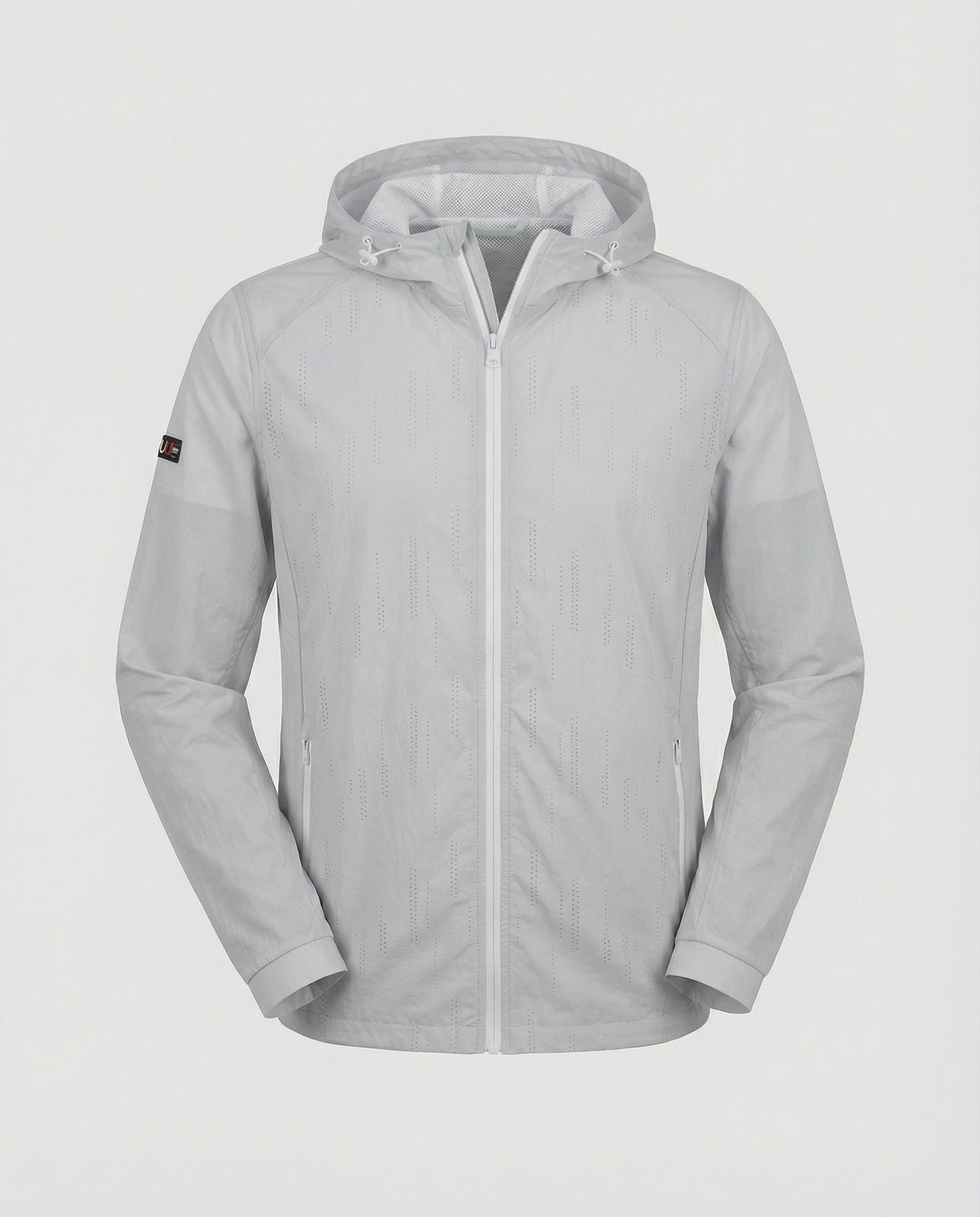 Giacca Leggera Uomo Traspirante con Zip