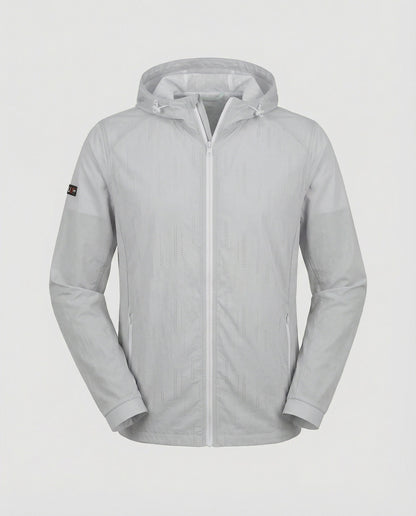 Giacca Leggera Uomo Traspirante con Zip