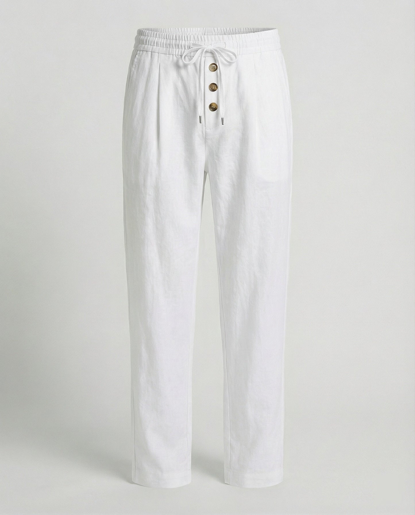 Pantaloni Uomo Lino Leggeri e Traspiranti