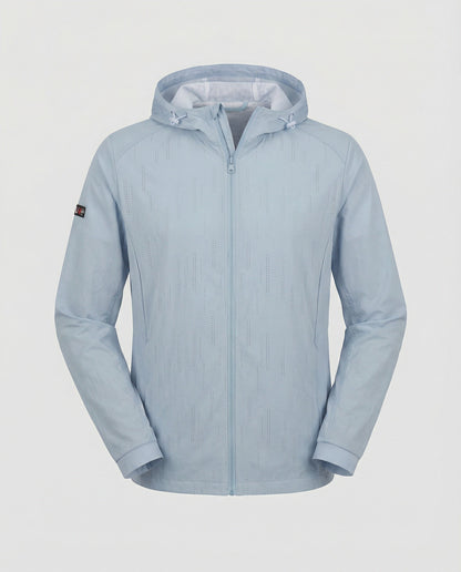 Giacca Leggera Uomo Traspirante con Zip