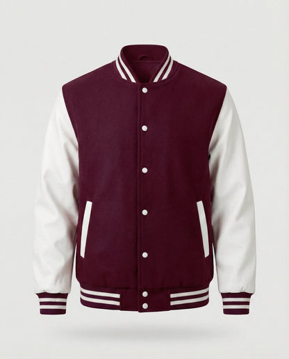 Giacca College Uomo Tessuto Tecnico Stile Sportivo
