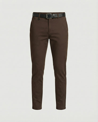 Pantaloni Chino Uomo Slim Fit Comodi