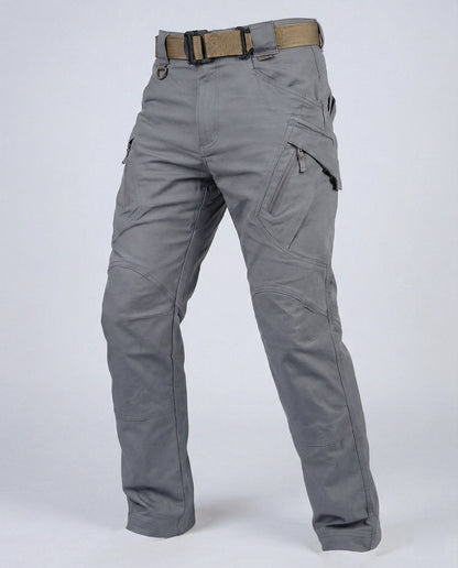 Pantaloni Uomo Outdoor Tessuto Tecnico Comfort Elasticità