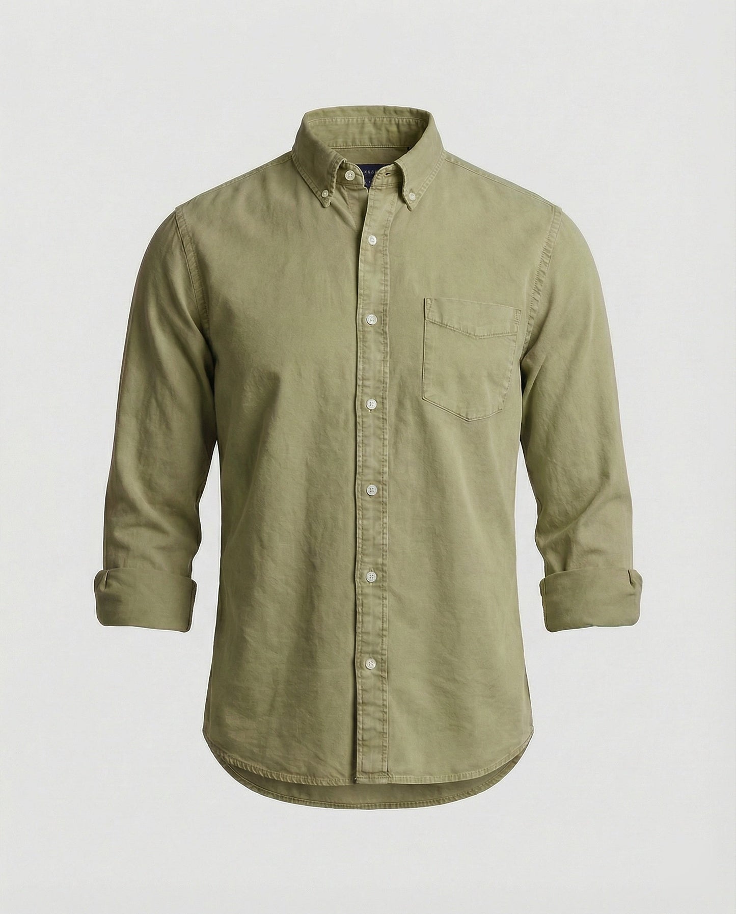 Camicia Oxford Uomo Cotone Button Down