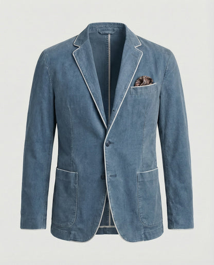 Blazer Uomo in Velluto a Costine Classico