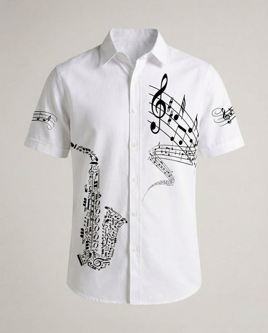 Camicia Uomo Hawaii in Viscosa Manica Corta - Brentozzi