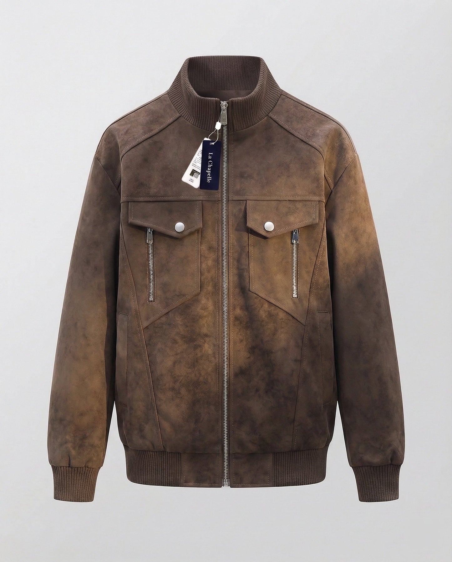 Giacca Bomber Uomo in Velluto Vestibilità Larga